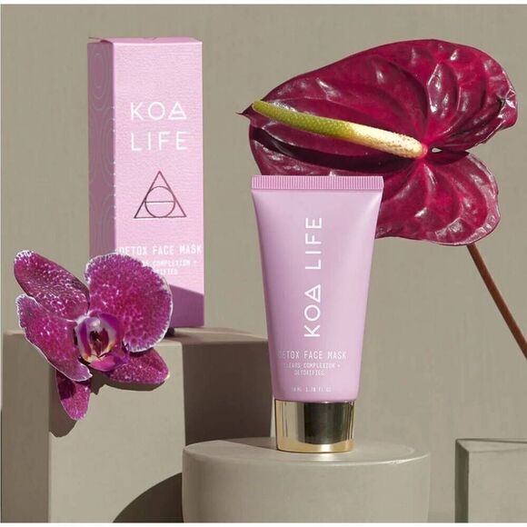 BNIB~KOA LIFE Detox Facs Mask~Full Size 1.7 Fl. Oz.~$40 Retail - Picture 3 of 3